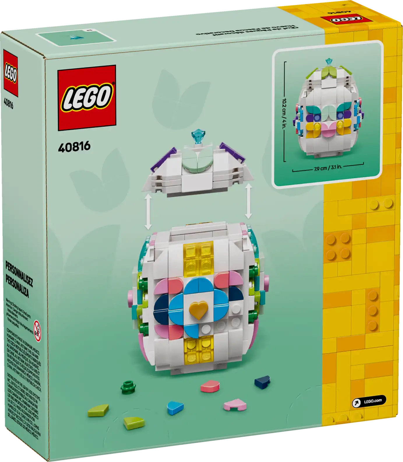 LEGO Easter Bunny and Chick Egg Hunt