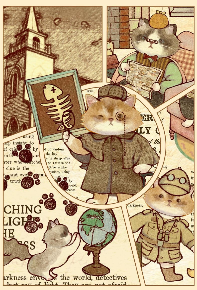Gubu Cat Detective Agency 500 Piece Jigsaw Puzzle Gubu