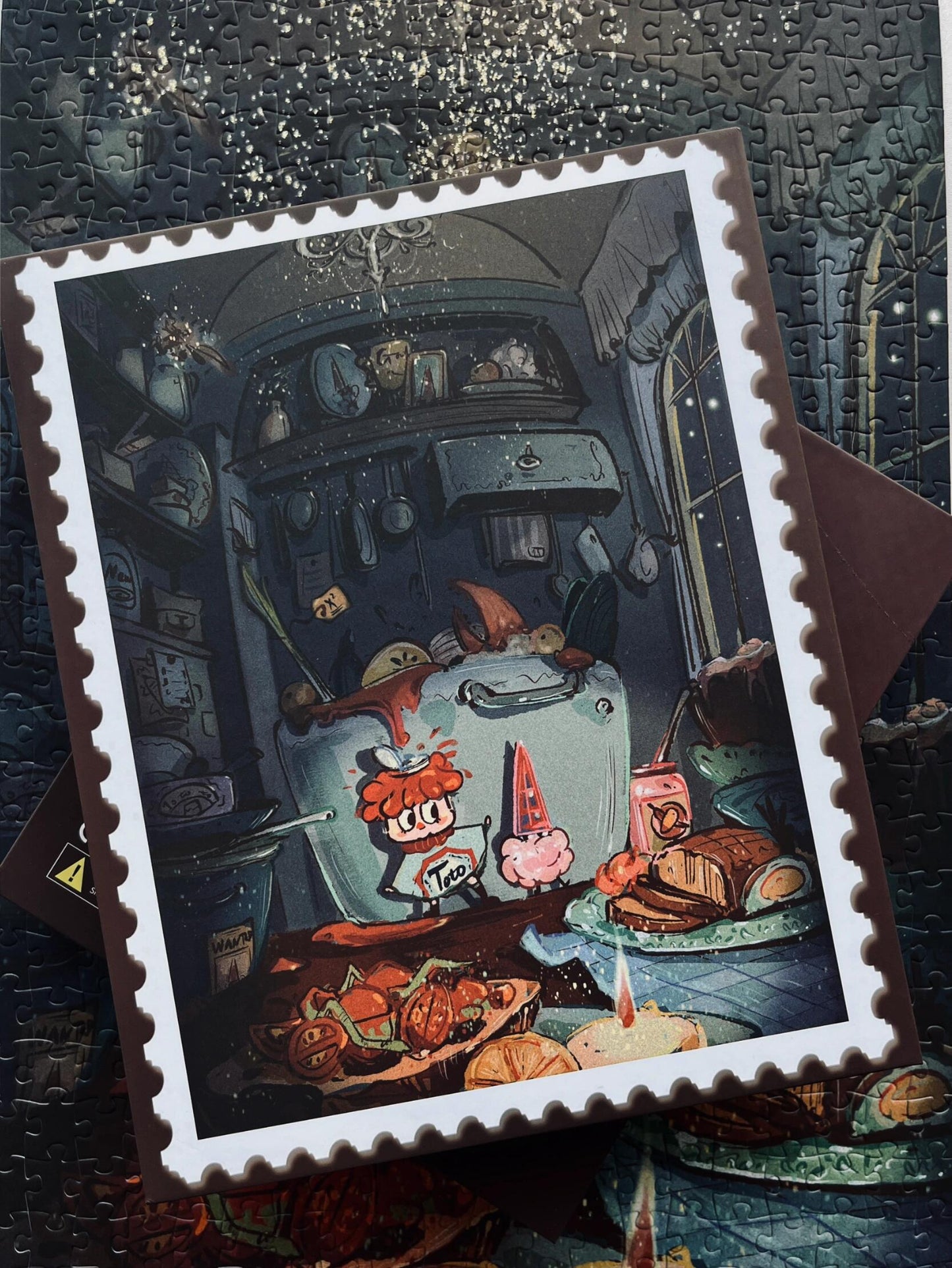 Chef Toto’s Little Kitchen 500 Piece Puzzle