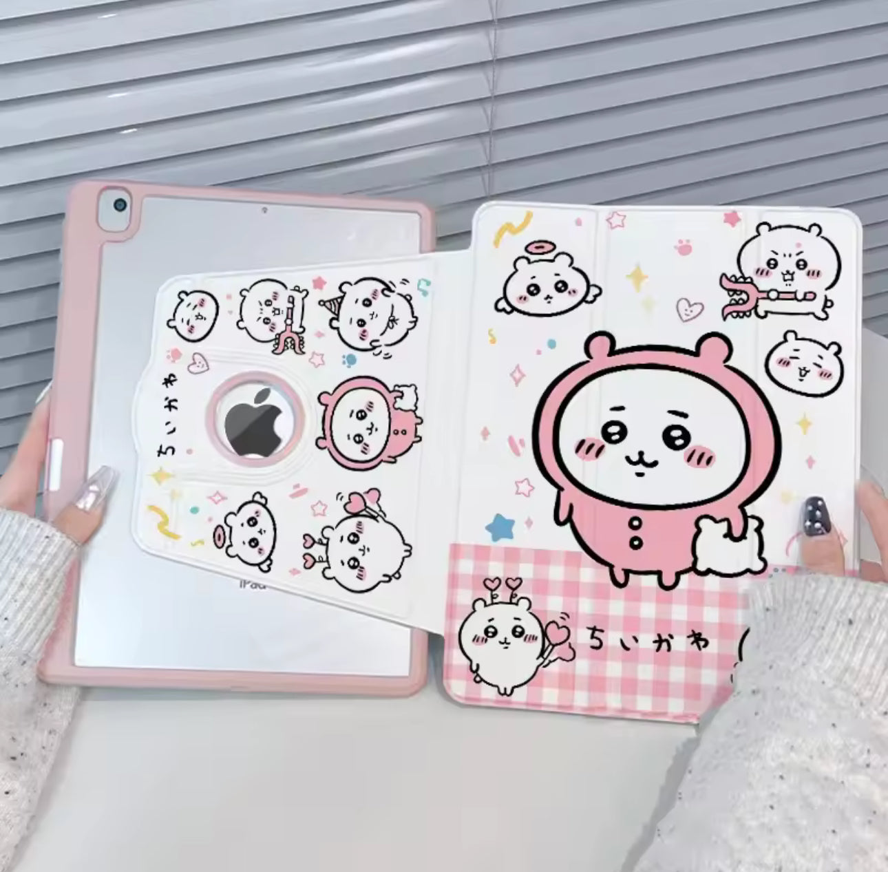 Kawaii Cat 720°  Rotating iPad Case – Cute Stand Cover