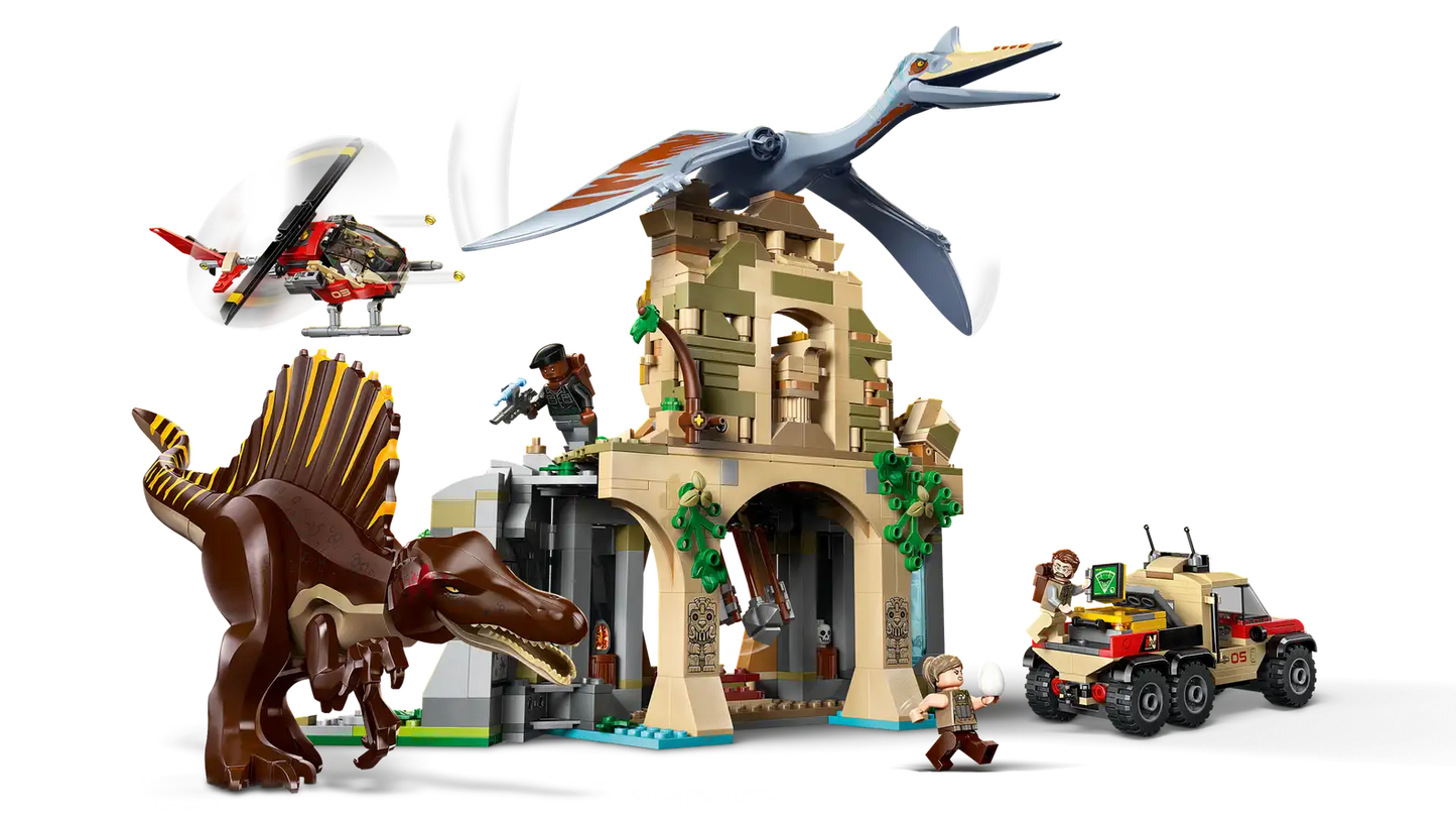 LEGO Jurassic World Spinosaurus & Quetzalcoatlus Air Mission