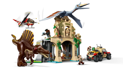 LEGO Jurassic World Spinosaurus & Quetzalcoatlus Air Mission