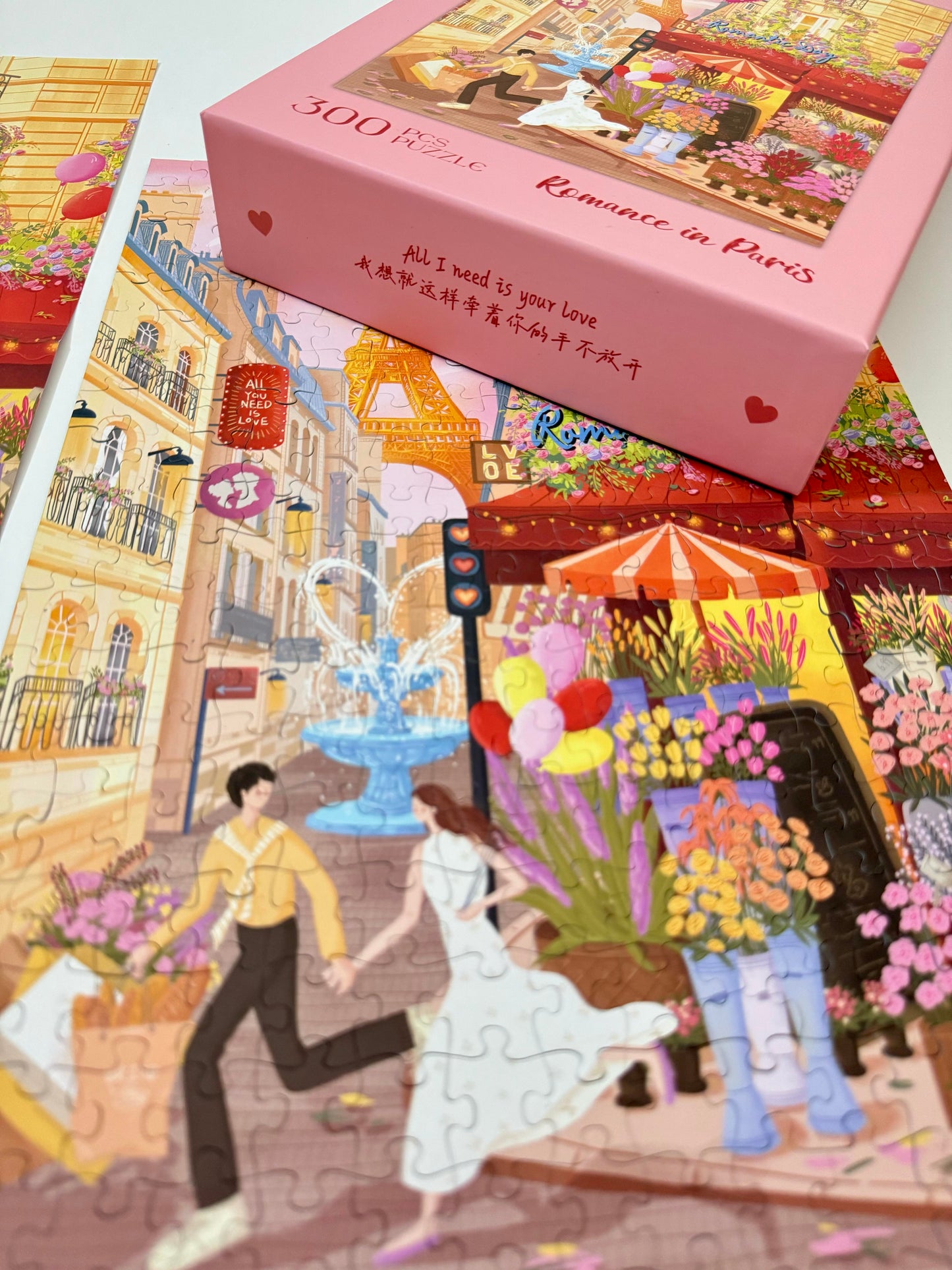 Romance in Pairs 1000 Piece Jigsaw Puzzle
