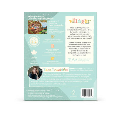 Treetop Hideout 250 Piece Puzzle Villager Puzzles