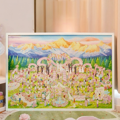 Eternal Promise 2000 Piece Jigsaw Puzzle Momibook
