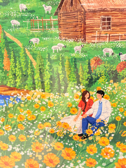 Summer on the Prairie 1000 Piece Jigsaw Puzzle Momibook