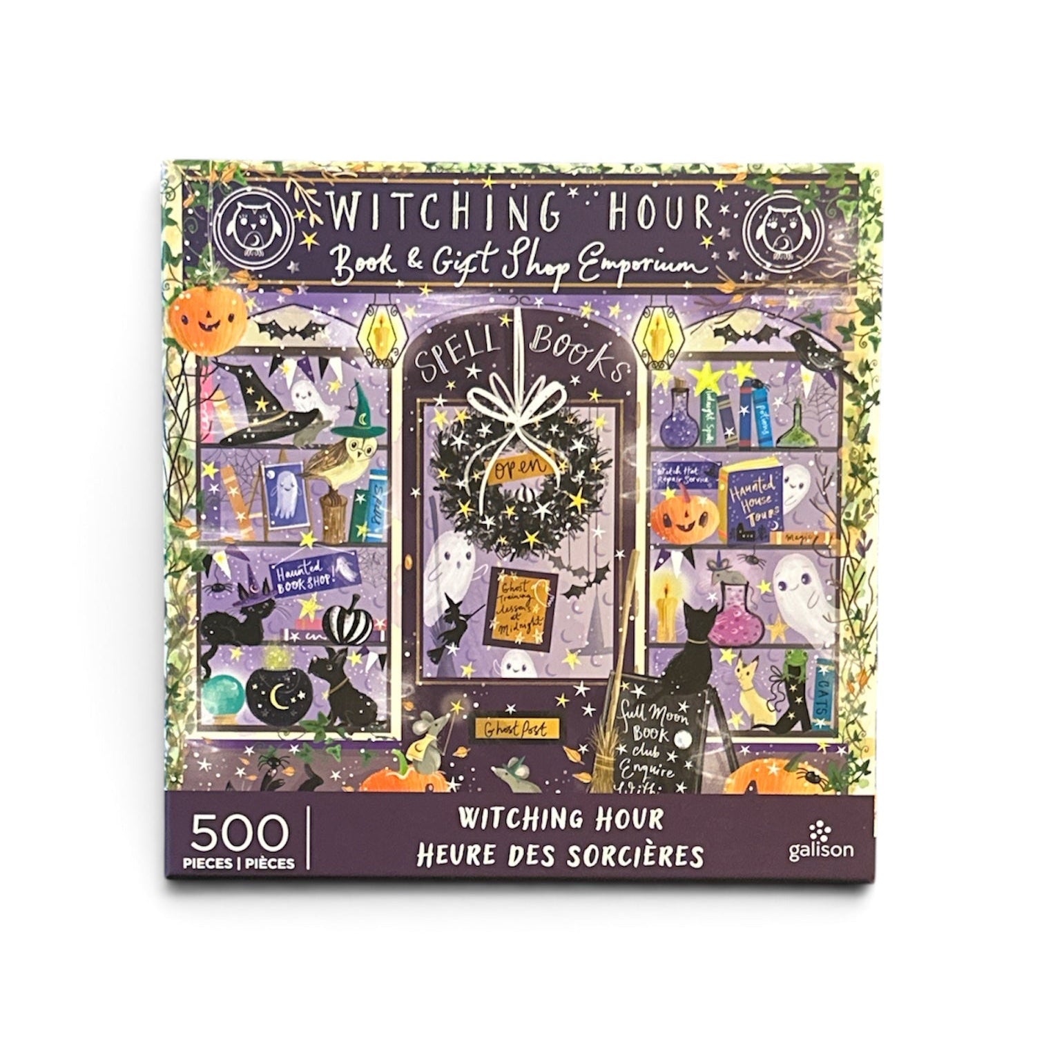 Galison Witching Hour 500 Piece Jigsaw Puzzle Galison