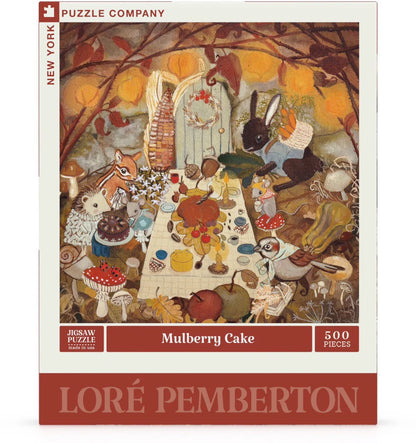 Mulberry Cake 500 Piece Jigsaw Puzzle