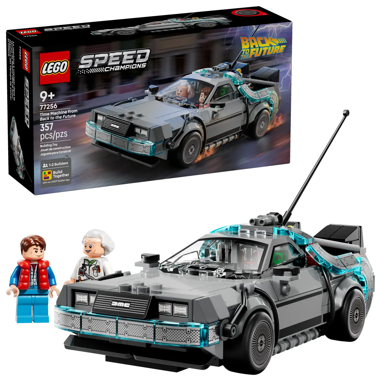 LEGO Speed Champions Time Machine from Back to the Future 77256 LEGO
