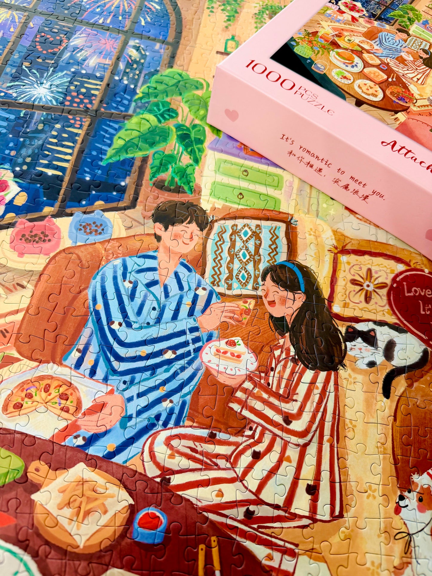 Dream Friends Attachment 1000 Piece Jigsaw Puzzle