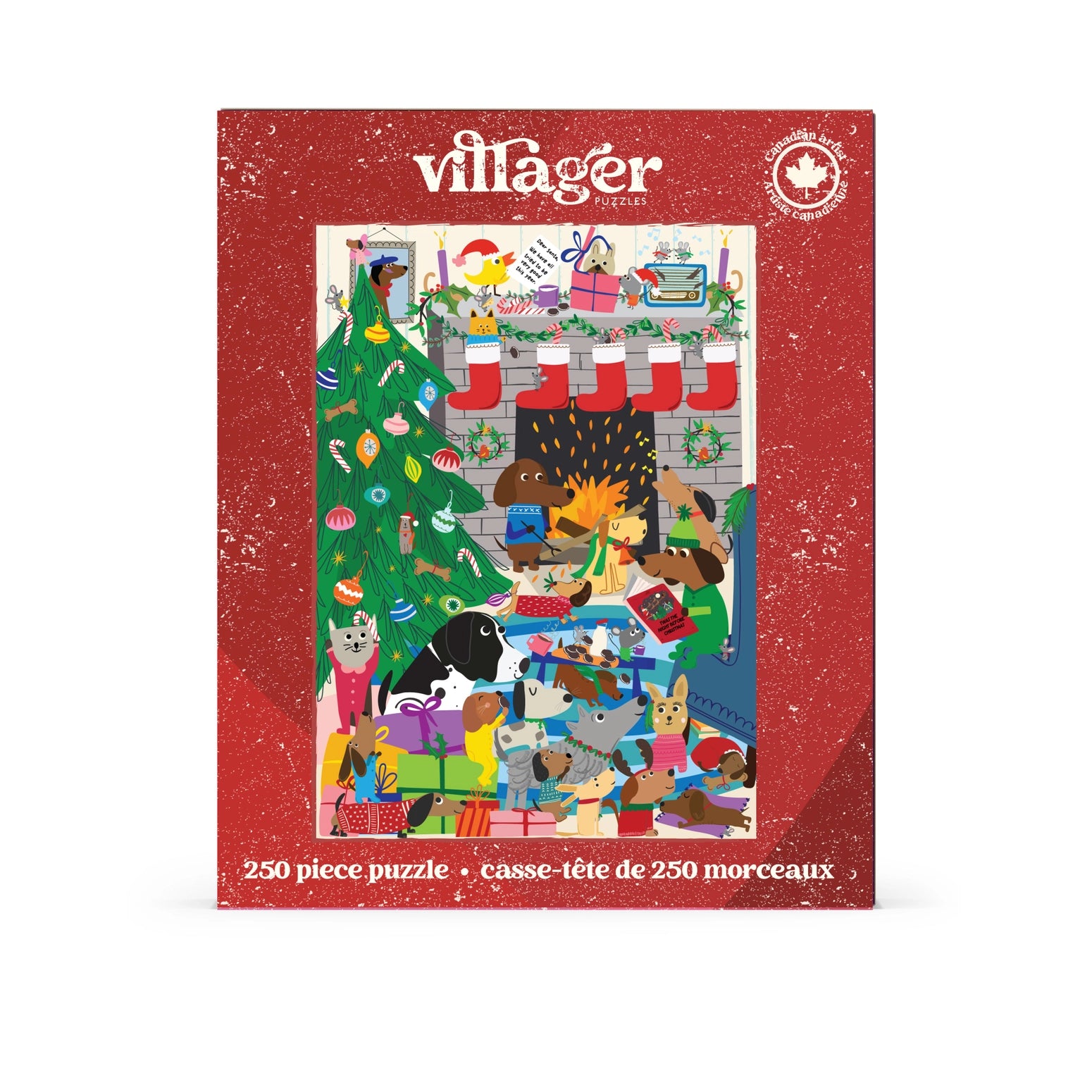 [Pre-Order] Merry Barkmas 250 Piece Puzzle Villager Puzzles