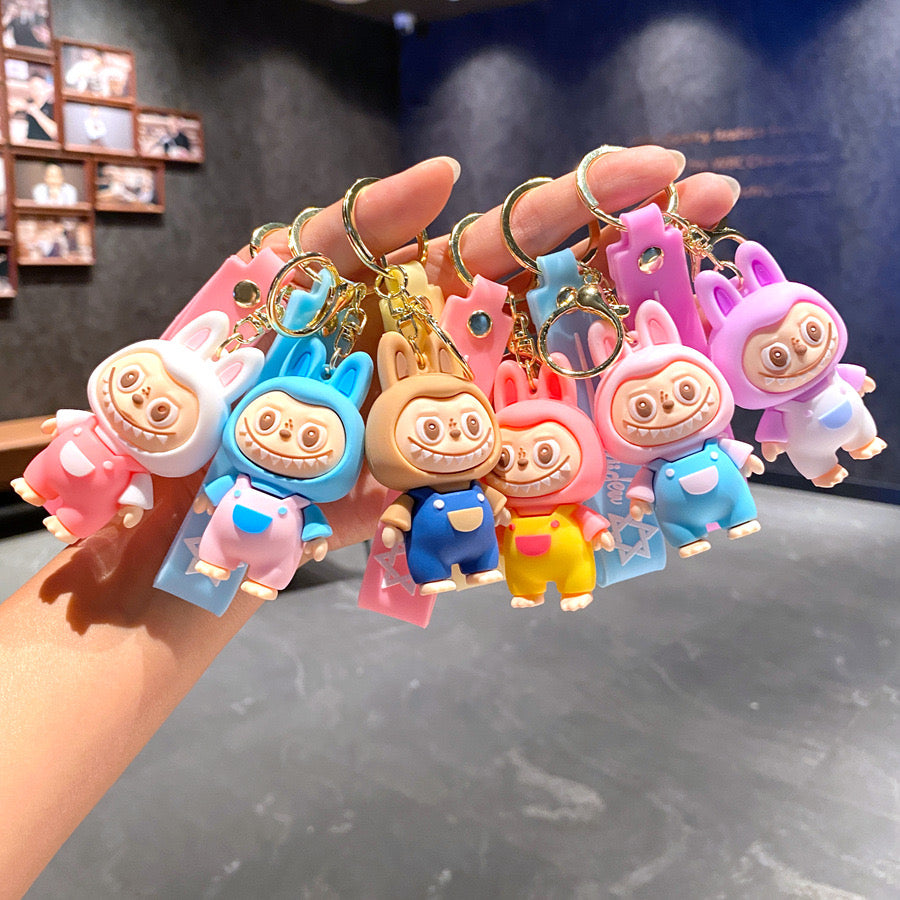 Cartoon Labubu Keychain