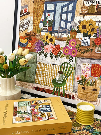 Kitchen Gardening 1000 Piece Jigsaw Puzzle