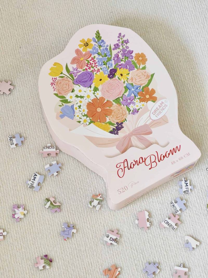 Flora Blossom 520 Piece Jigsaw Puzzle