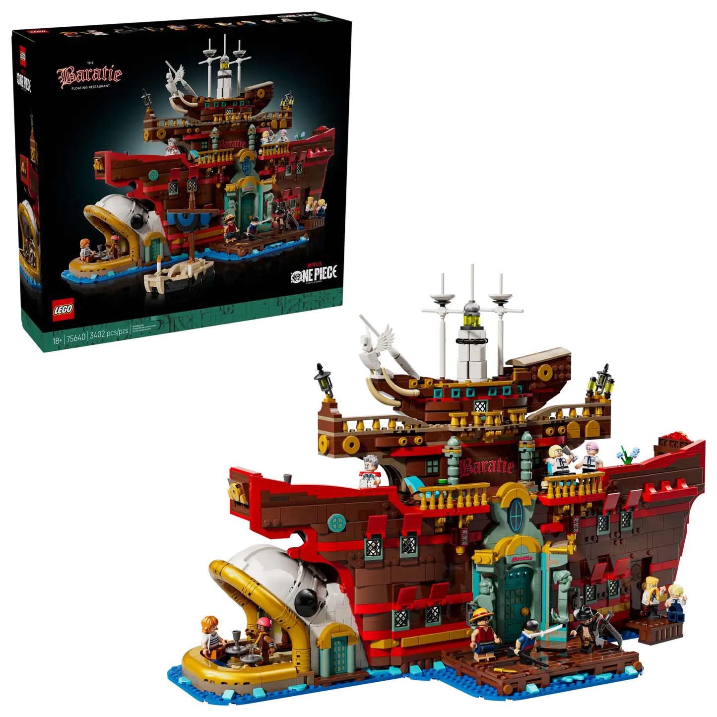 LEGO One Piece: The Baratie Floating Restaurant 75640