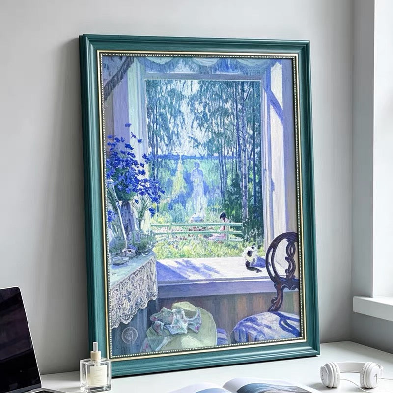 SEREN ART Open Window to the Garden 1000 Piece Puzzle SEREN ART