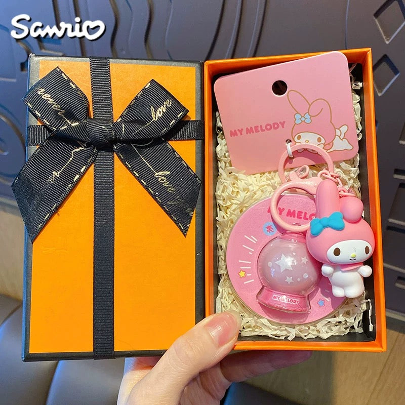 Sanrio Shining Planet Keychain – Cute Cartoon Bag Charm & Pendant