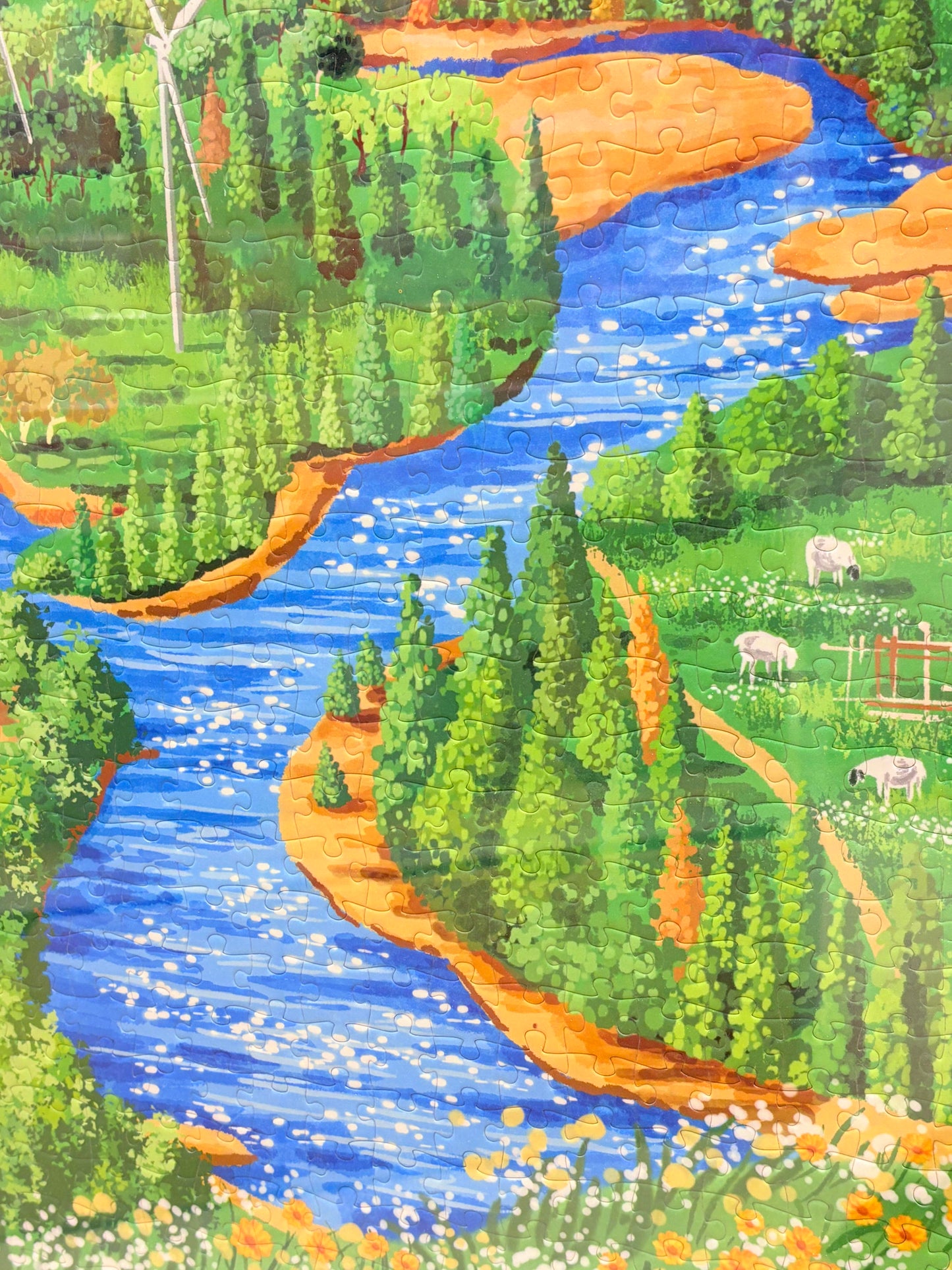 Summer on the Prairie 1000 Piece Jigsaw Puzzle Momibook