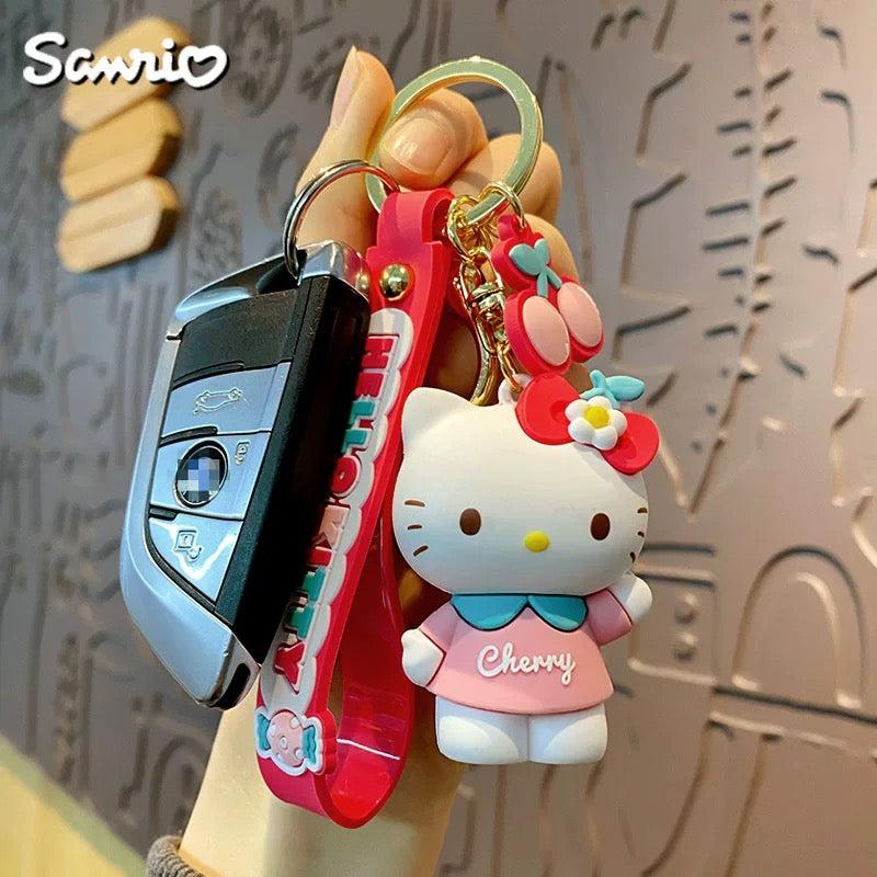 Cherry Candy Sanrio Keychain