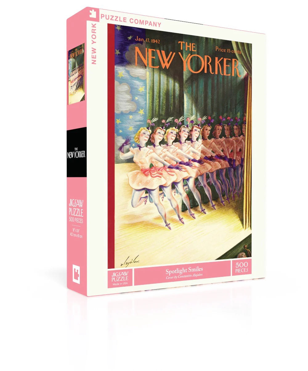 Spotlight Smiles 500 Piece Jigsaw Puzzle New York Puzzle Company