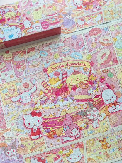 Momibook Sweet Dessert Party 1000 Piece Jigsaw Puzzle Momibook