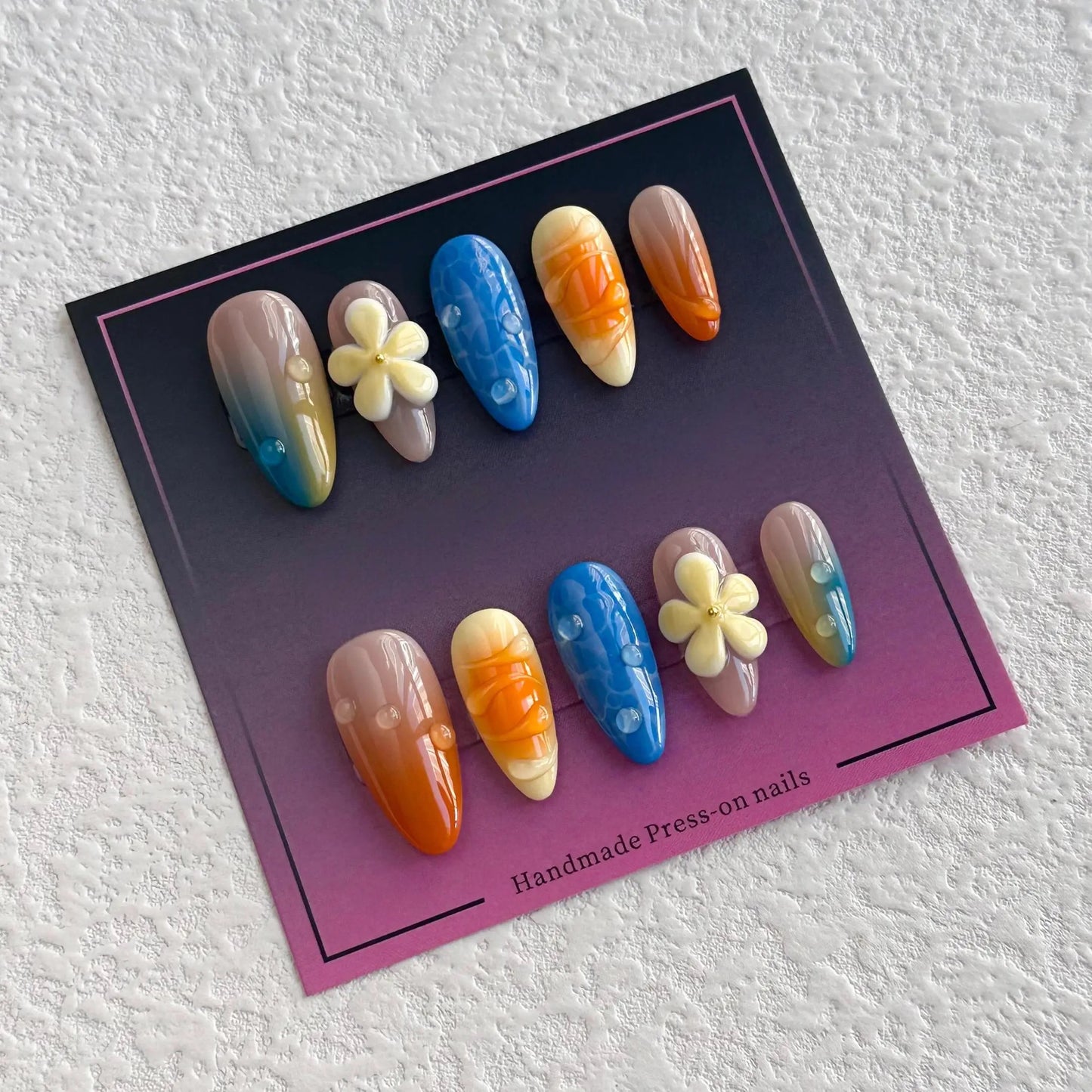 Tropical Ocean Breeze Press-on Nails