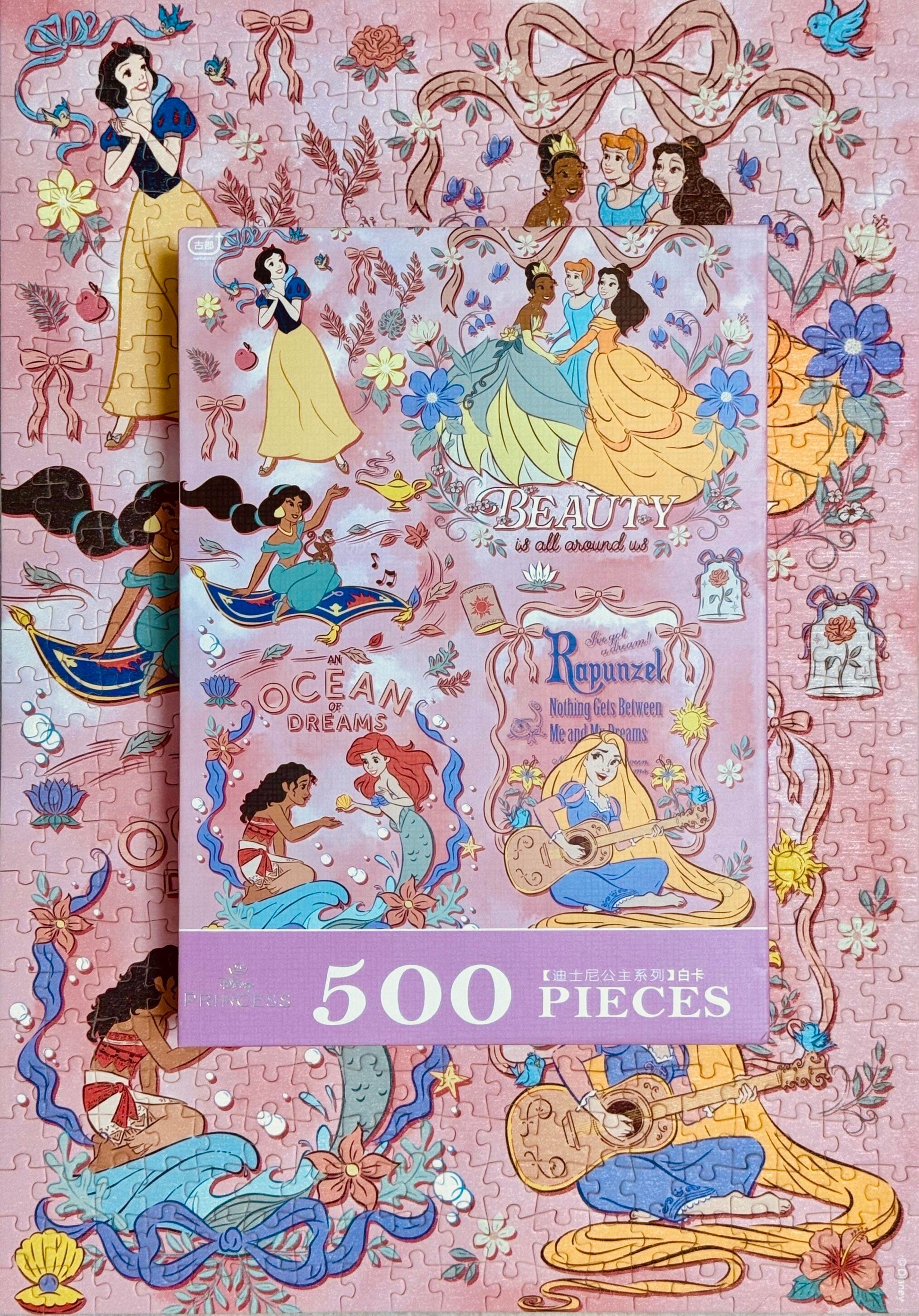 Gubu Disney Princess 500 Piece Jigsaw Puzzle Gubu
