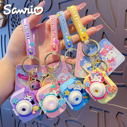 Sanrio Projection Camera Keychain Charm