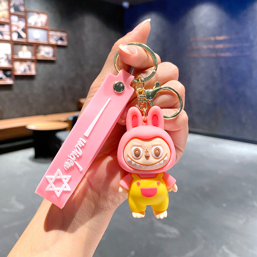 Cartoon Labubu Keychain