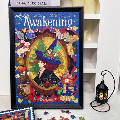 Awakening Autumn Whisper 500 Piece Jigsaw Puzzle TKX