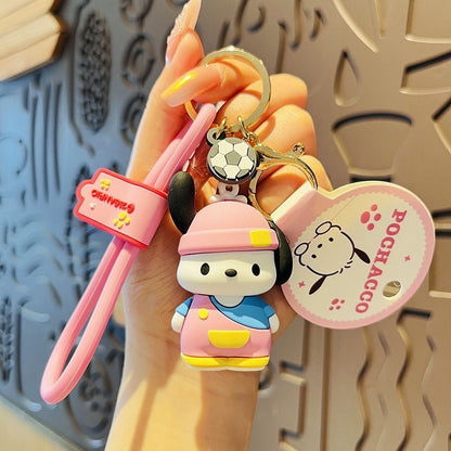 Cute Puppy Character Keychain