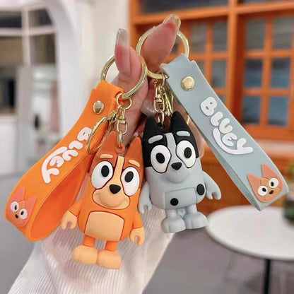 Bluey Family Doll Creative Keychain