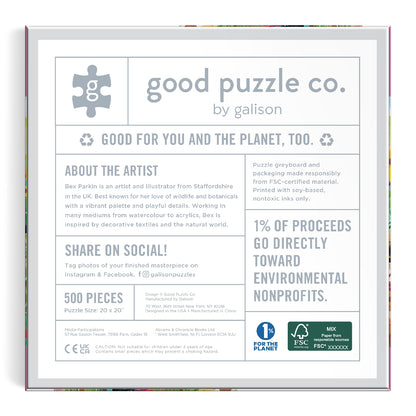Good Puzzle Co. Countryside Harvest 500 Piece Puzzle
