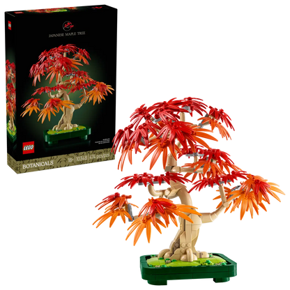 LEGO Botanicals Japanese Red Maple Bonsai Tree 10348