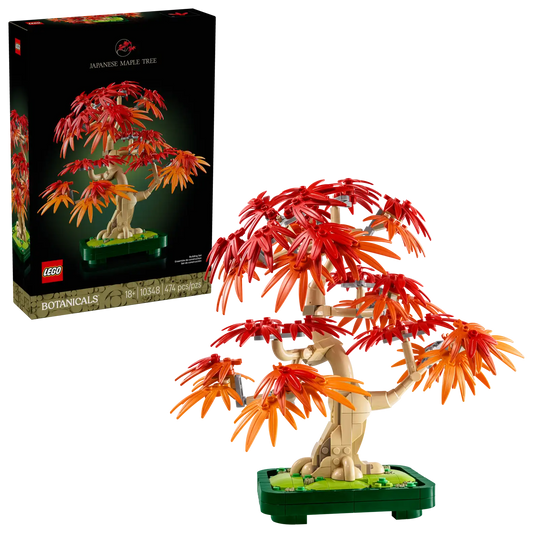 LEGO Botanicals Japanese Red Maple Bonsai Tree 10348
