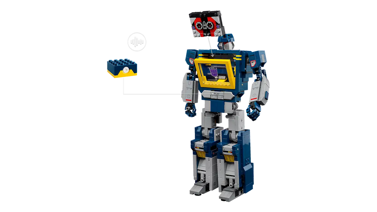 LEGO Icons Transformers: Soundwave 10358