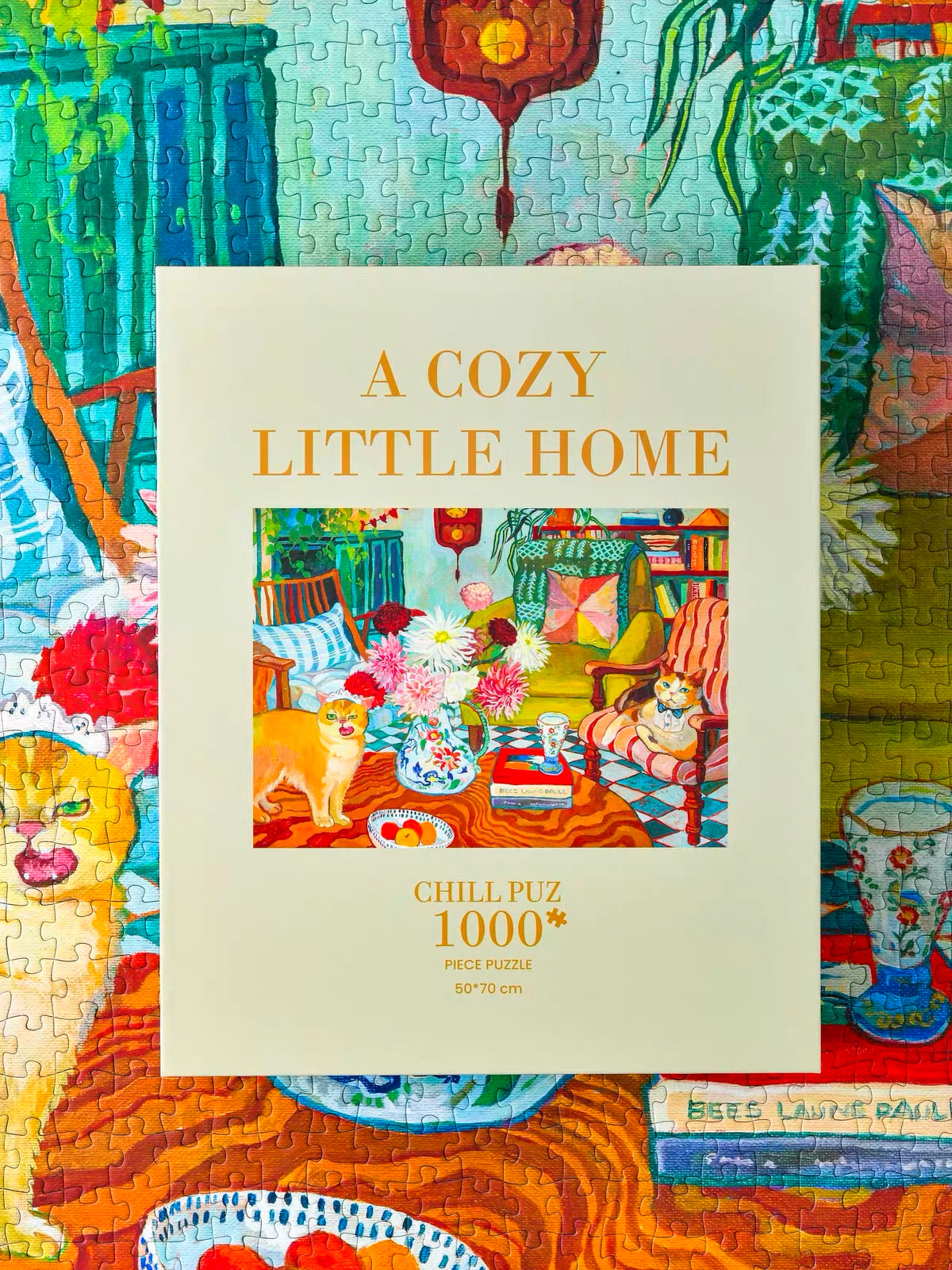 CHILL PUZ A Cozy Little Home 1000 Piece Jigsaw Puzzle CHILL PUZ