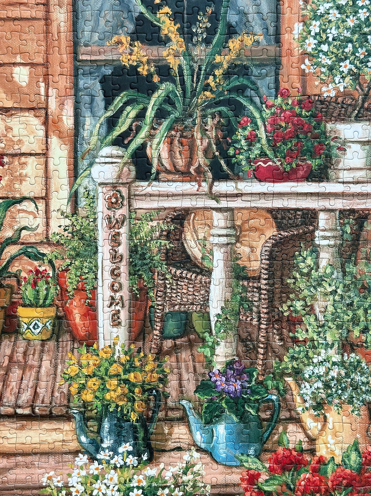 Summer Front Porch 1000 Piece Puzzle