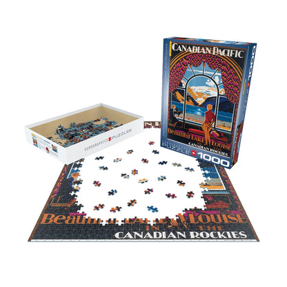 Beautiful Lake Louise 1000 Piece Puzzle