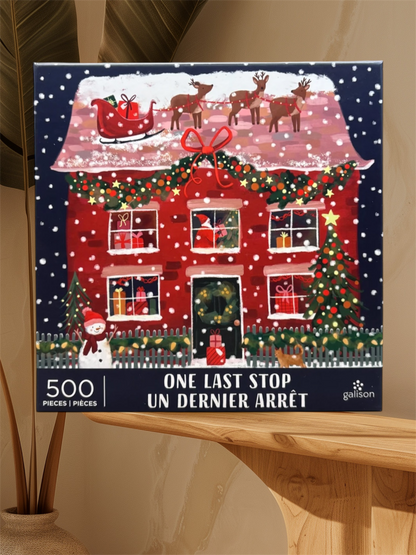 Galison One Last Stop 500 Piece Puzzle