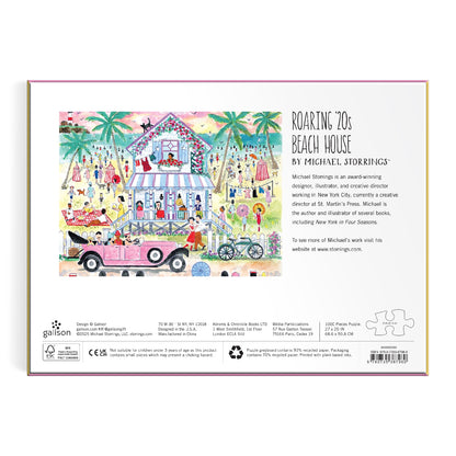 Michael Storrings Roaring 20s Beach House 1000 Piece Puzzle