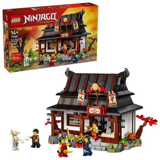 LEGO NINJAGO® Four Weapons Blacksmith 15th Anniversary 71858