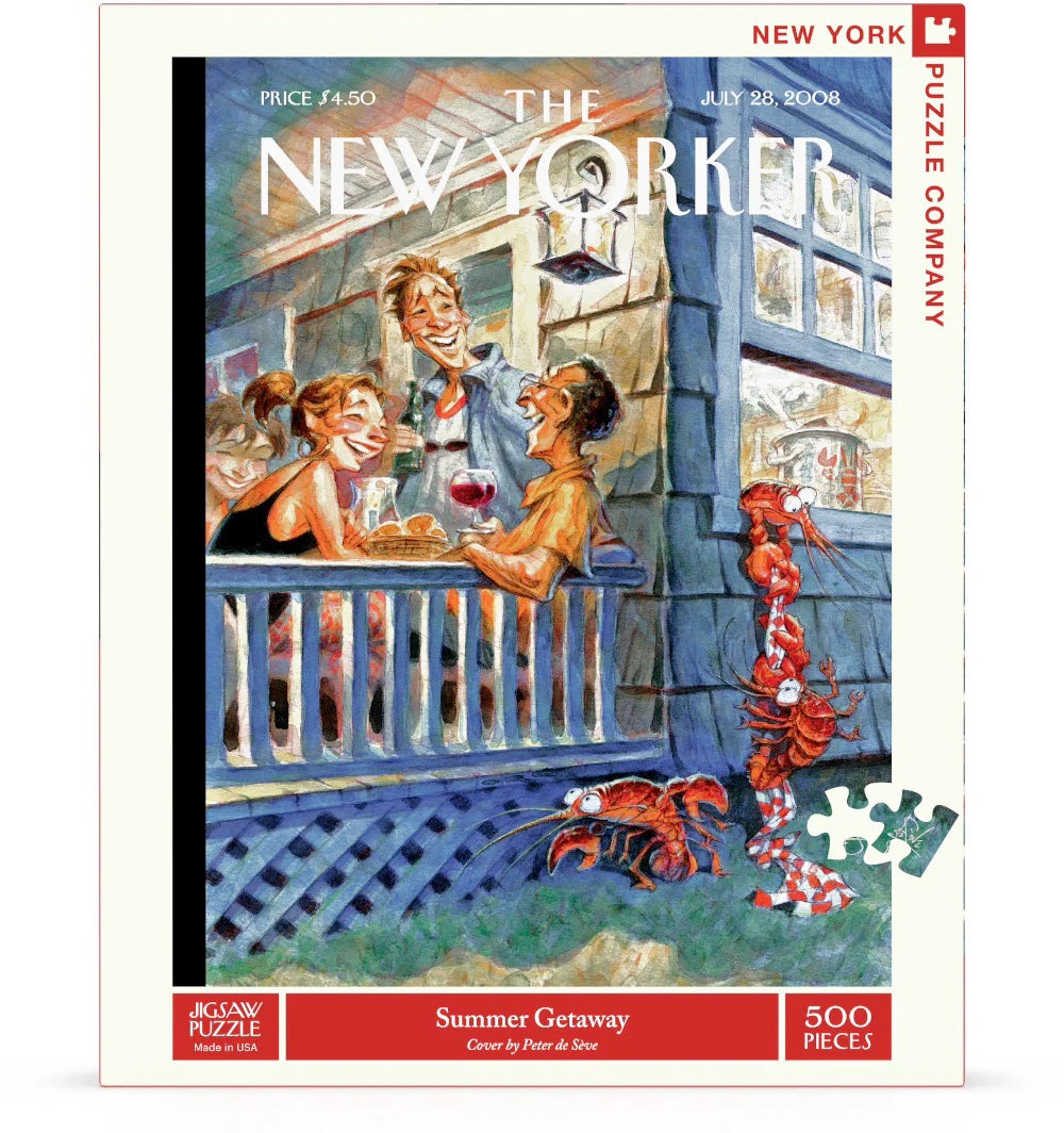 Summer Getaway 500 Piece Jigsaw Puzzle New York Puzzle Company