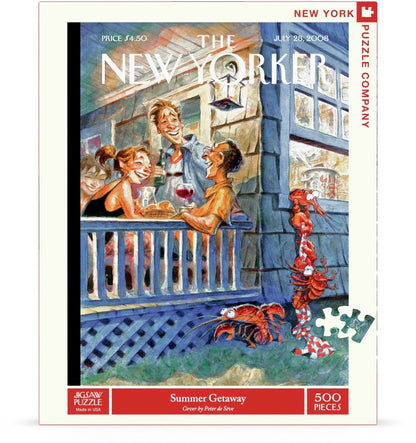 Summer Getaway 500 Piece Jigsaw Puzzle New York Puzzle Company