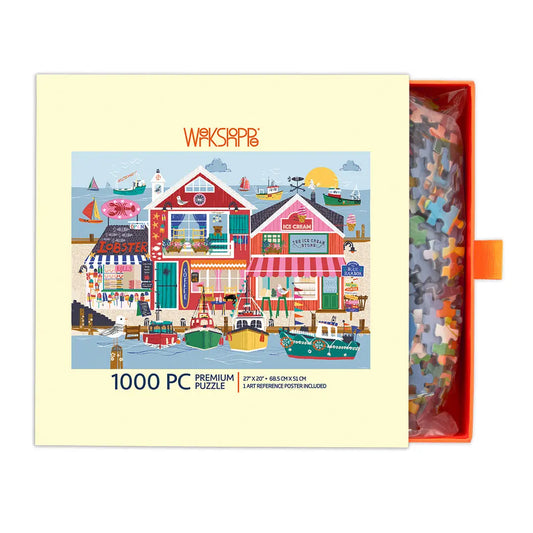 Blue Harbor 1000 Piece Puzzle WerkShoppe