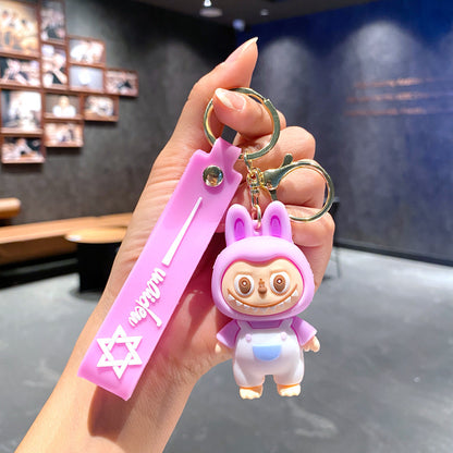Cartoon Labubu Keychain