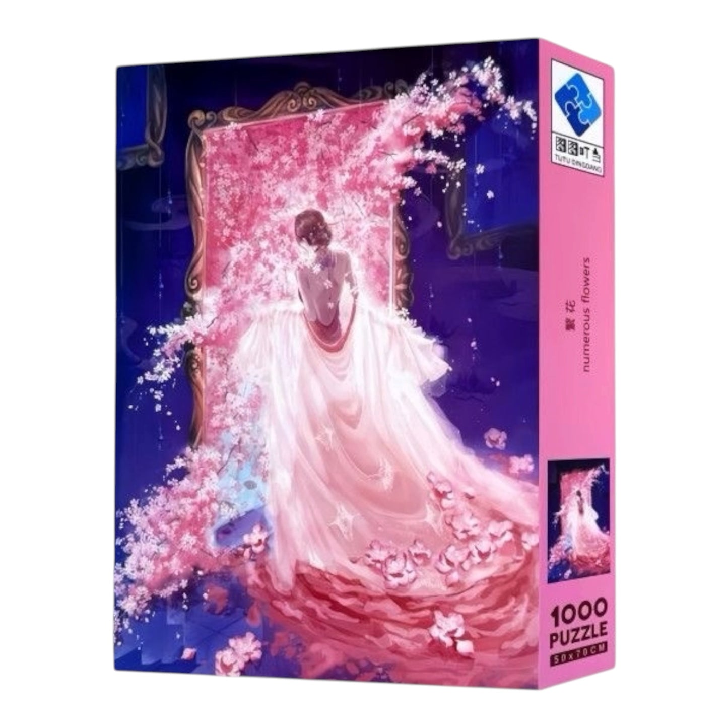 Numerous Flowers 1000 Piece Jigsaw Puzzle Tutu Dingdang