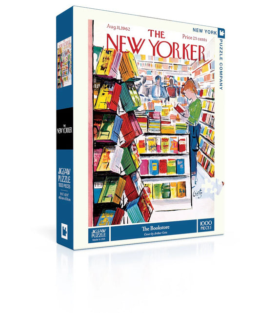 The Bookstore 1000 Piece Jigsaw Puzzle New York Puzzle Company
