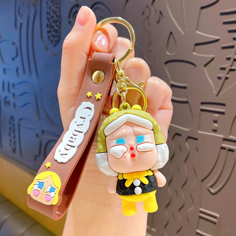 Kawaii Crying Baby Keychain