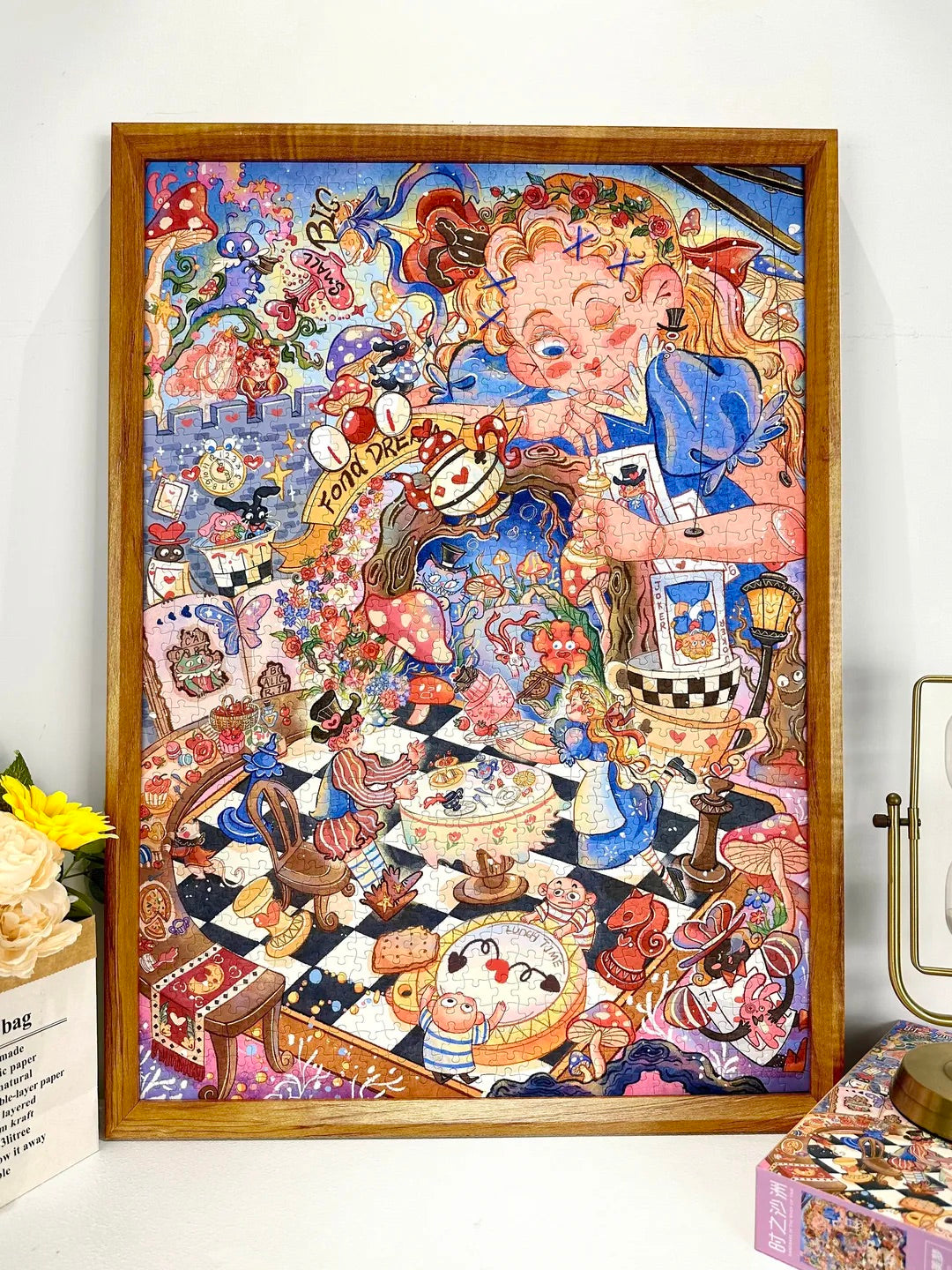 Hourglass Puzzle Alice Dream 1000 Piece Jigsaw Puzzle Hourglass Puzzle